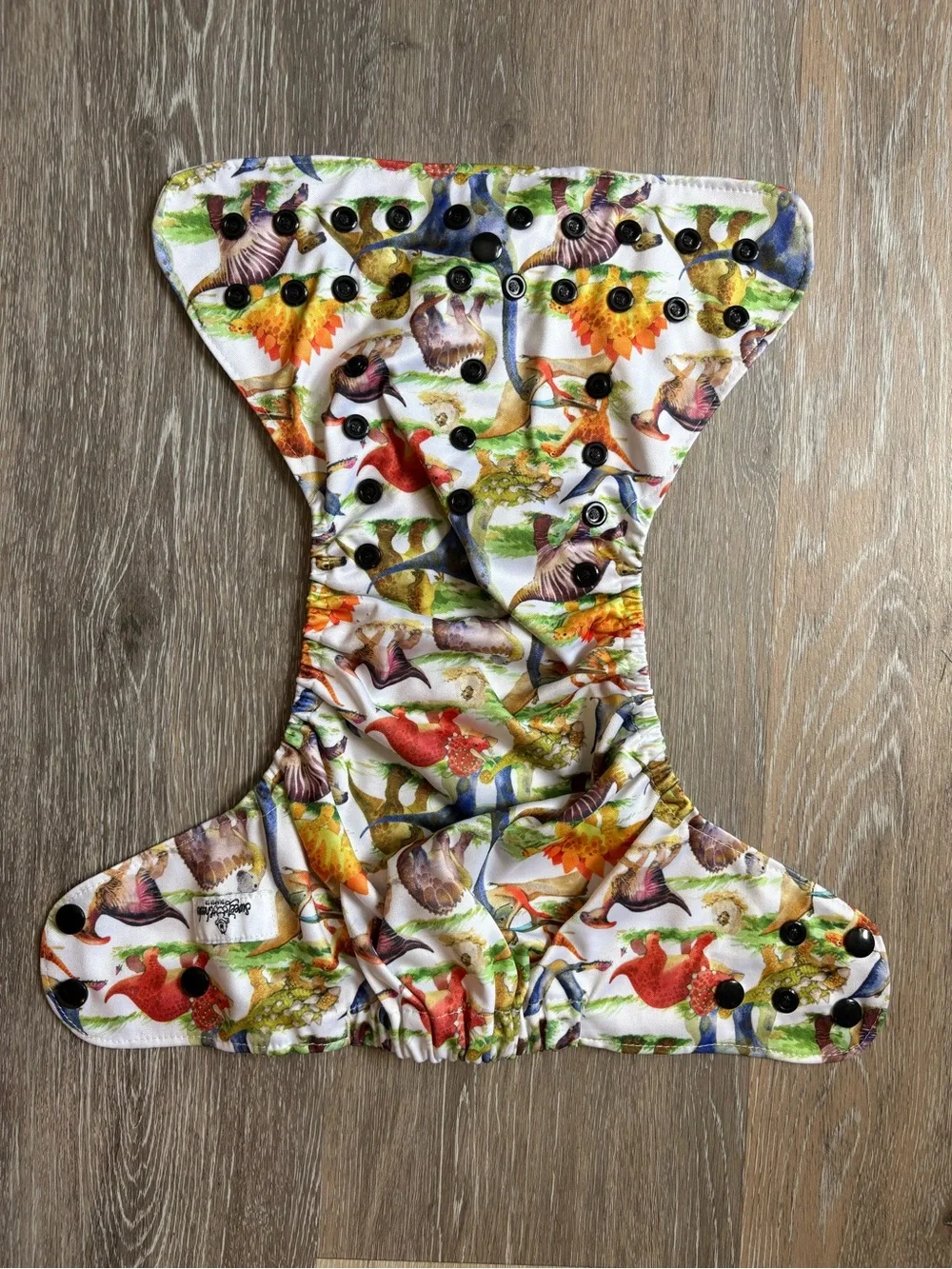 Adjustable Kids Cloth Diaper Cover in Multicolor Animal Print